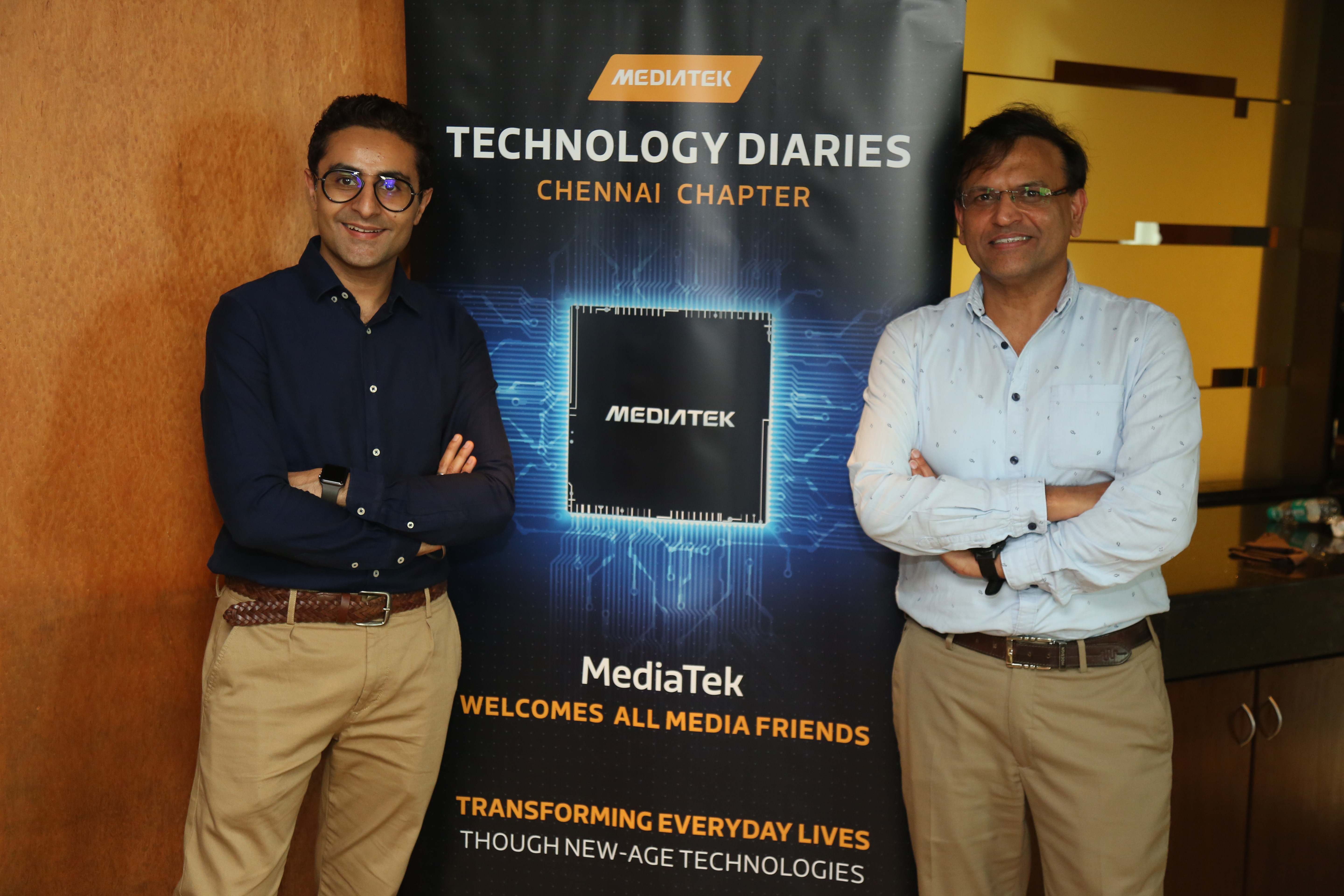 techonology at its best- launch of 5G chip in chennai. By mediatek